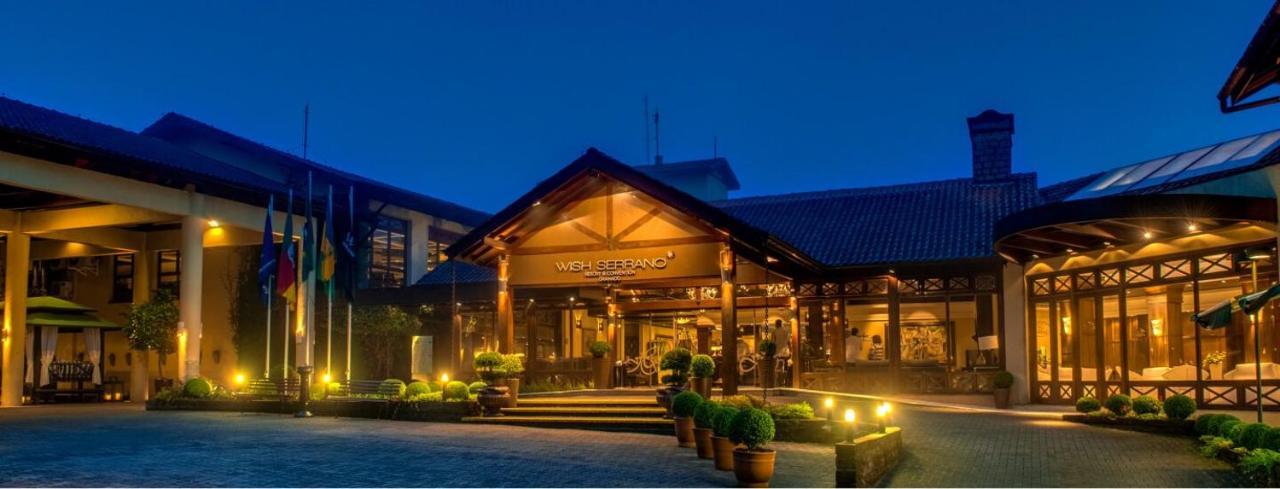 Flat No Hotel Wish Serrano Resort Gramado Exterior foto